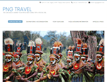 Tablet Screenshot of pngtravel.com